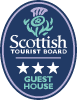 3 star Guest House graded by Scottish Tourist board